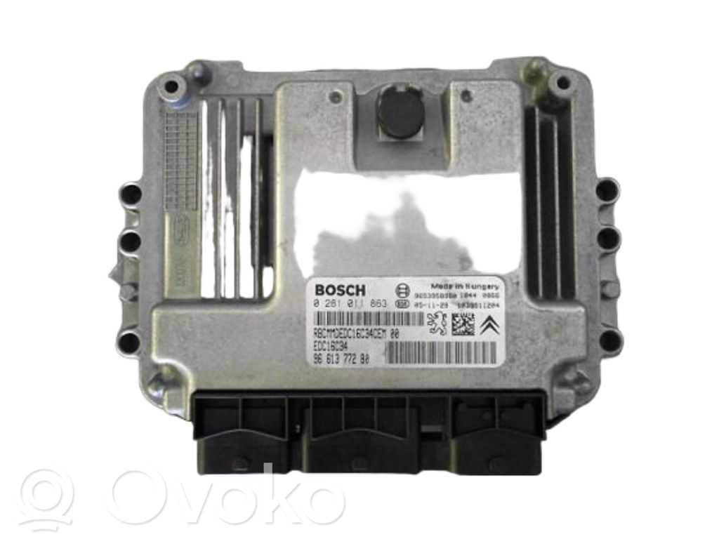 Citroen C4 I Centralina/modulo motore ECU 