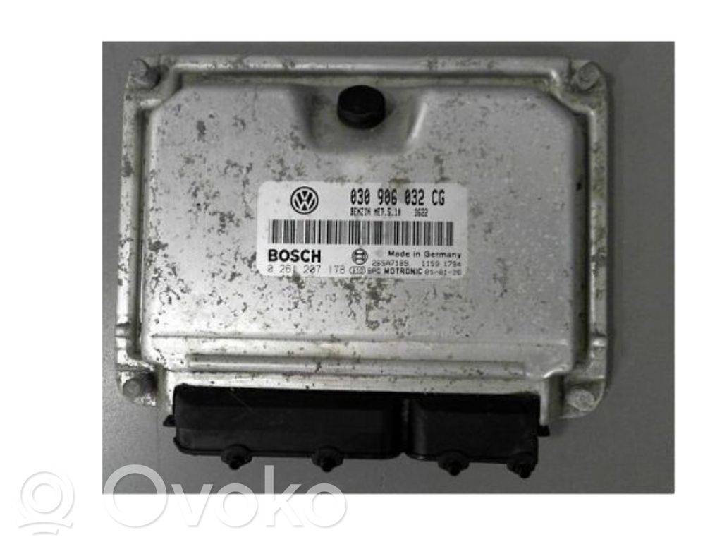Volkswagen Polo III 6N 6N2 6NF Unité de commande, module ECU de moteur 