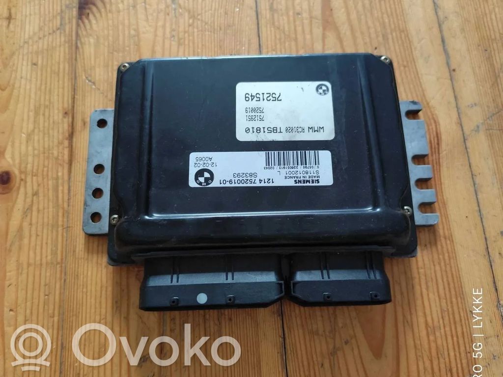 Mini One - Cooper R50 - 53 Engine control unit/module 
