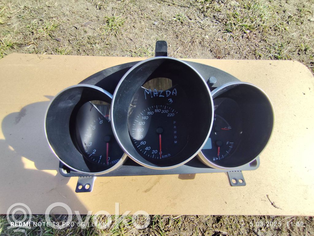 Mazda 3 I Speedometer (instrument cluster) 