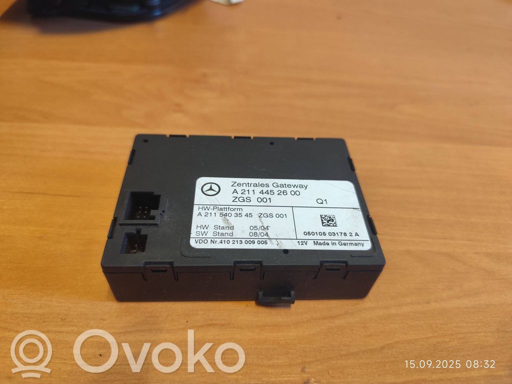Módulo de control Gateway   A2114452600,410213009005,A2115403545