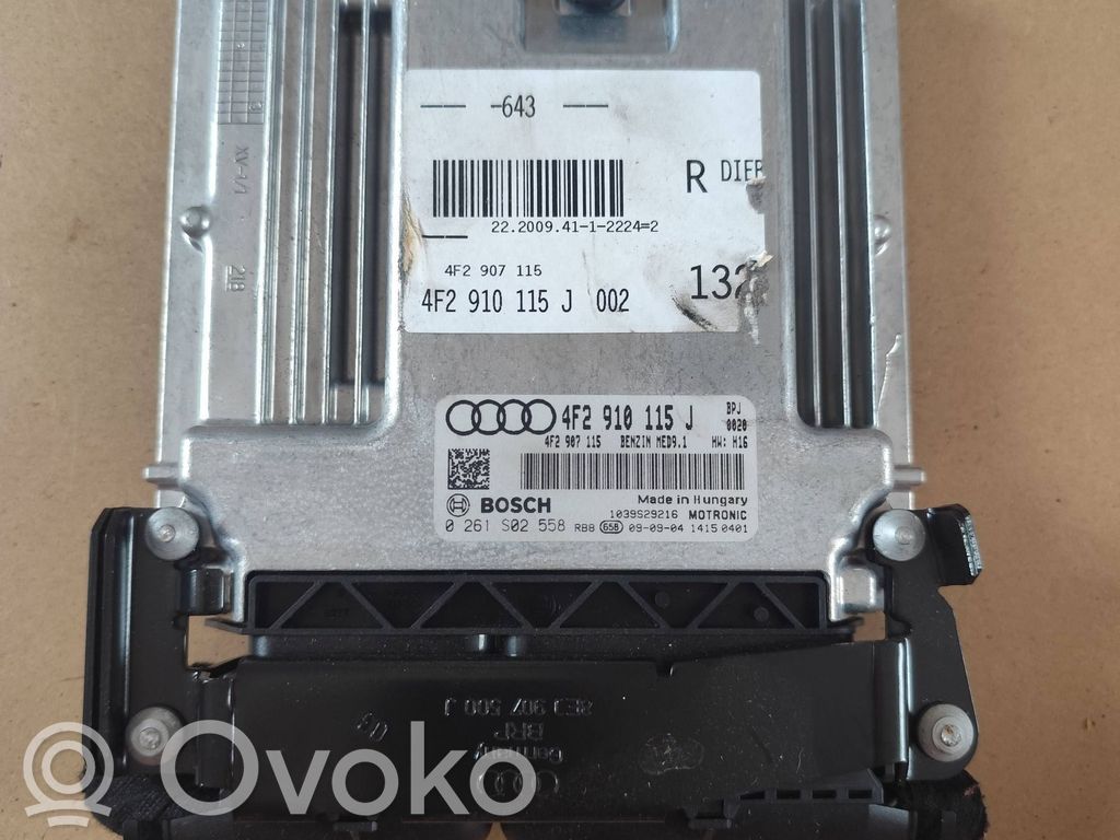 Audi A6 S6 C6 4F Engine control unit/module 