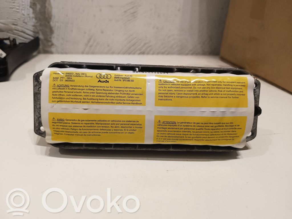 Audi A3 S3 8P Poduszka powietrzna Airbag pasażera 