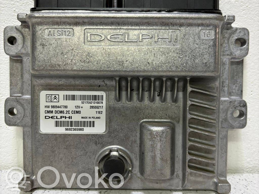 Engine control unit/module   9809447780,9692365980,DCM62C,DCM62C