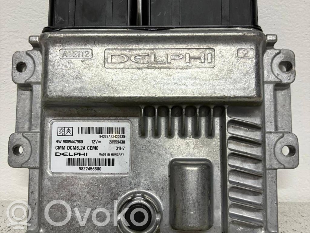 Engine control unit/module   DCM62A,28559438,9809447980