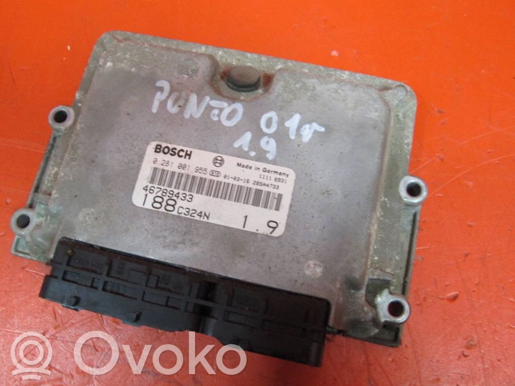 Fiat Punto (188) Engine control unit/module 