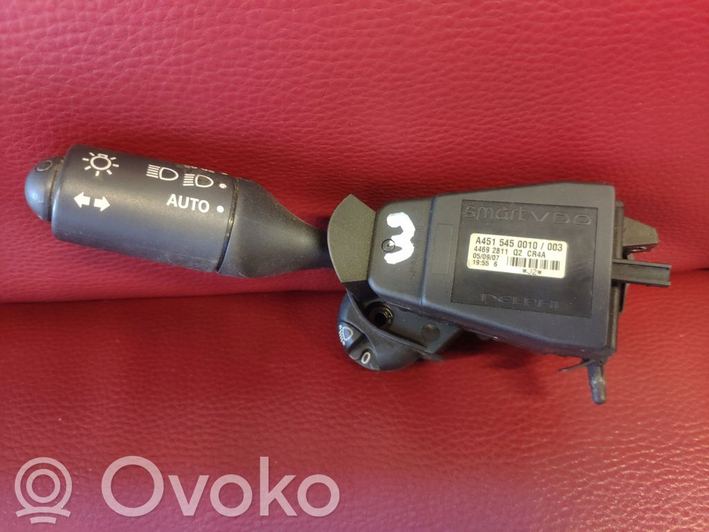 Smart ForTwo II Palanca de intermitentes 