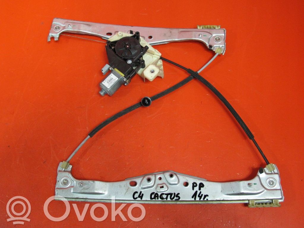 Citroen C4 Cactus Front door window regulator with motor 