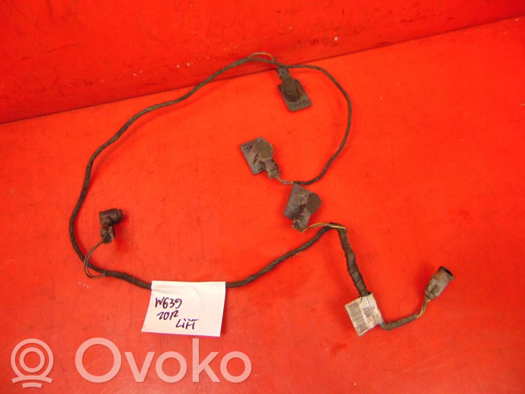 Mercedes-Benz Vito Viano W639 Cableado del sensor de aparcamiento (PDC) 