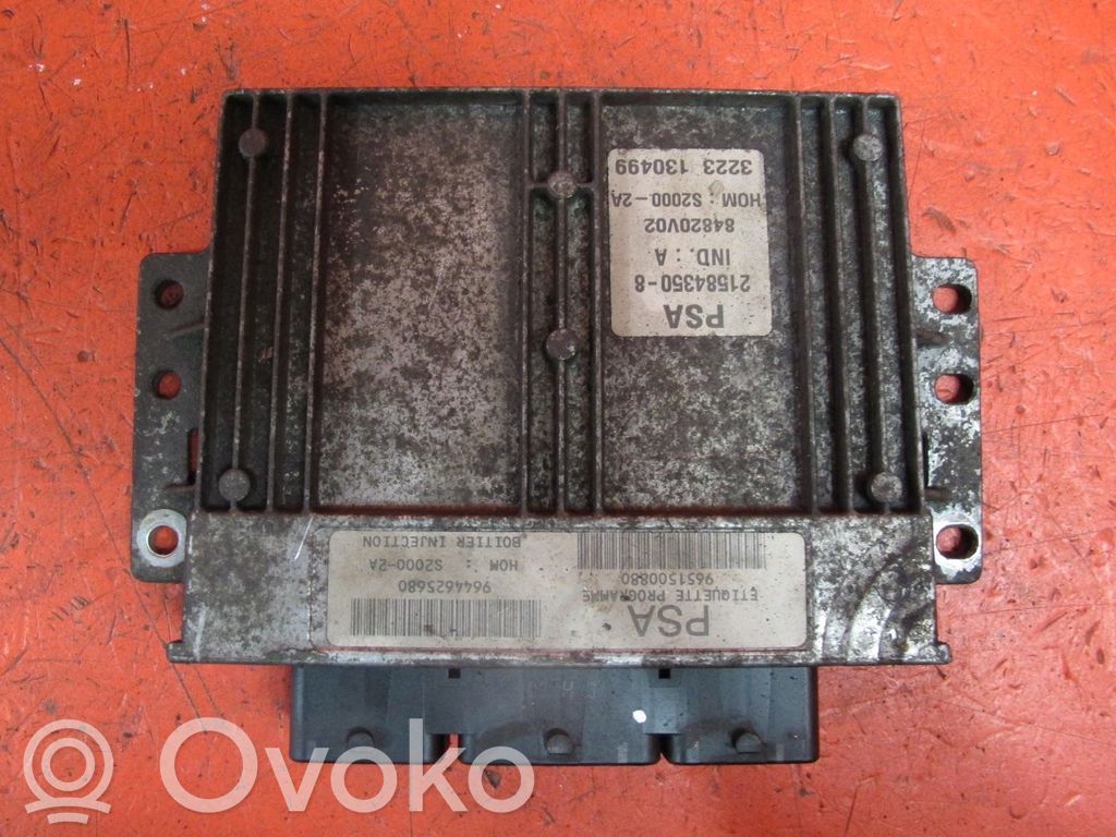Peugeot 206 Engine control unit/module 