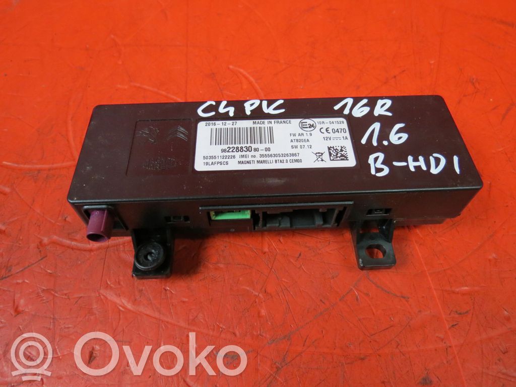 Citroen C4 II Picasso Other control units/modules 