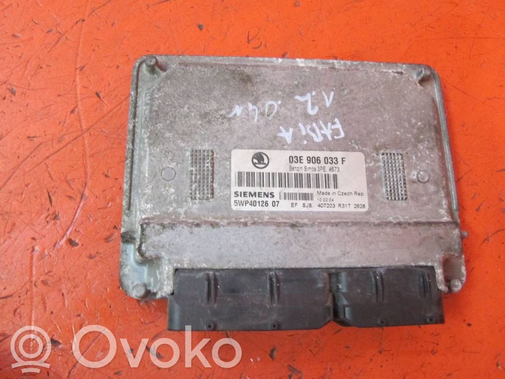 Skoda Fabia Mk1 (6Y) Engine control unit/module ECU 