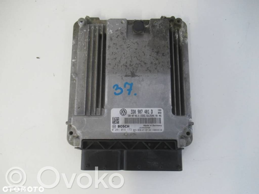 Engine control unit/module ECU   3D0907401D,0281014173