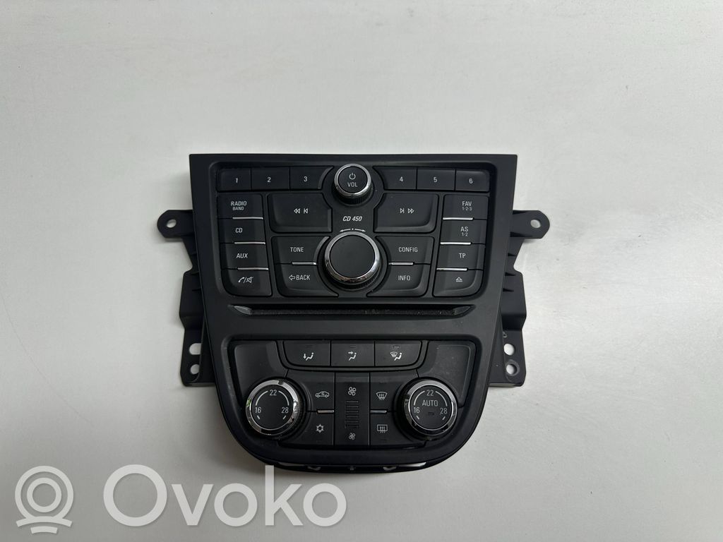 Opel Mokka Climate control unit 