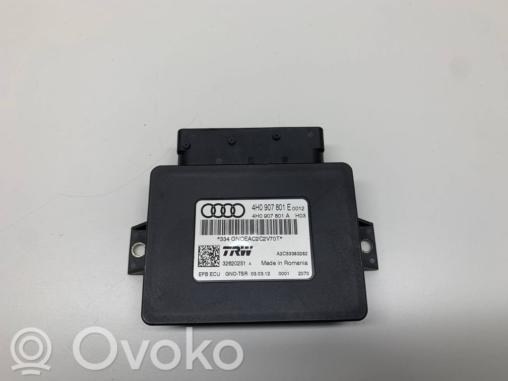 Audi A6 S6 C7 4G Module de commande de frein à main 