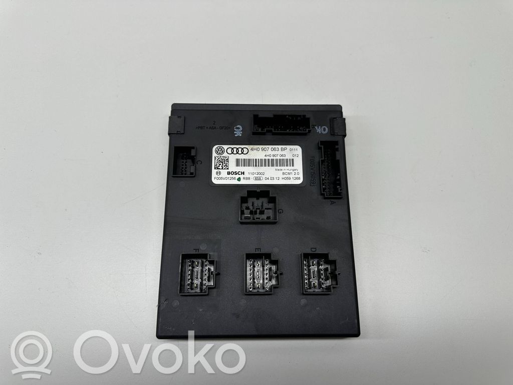 Audi A6 S6 C7 4G Moduł / Sterownik komfortu 