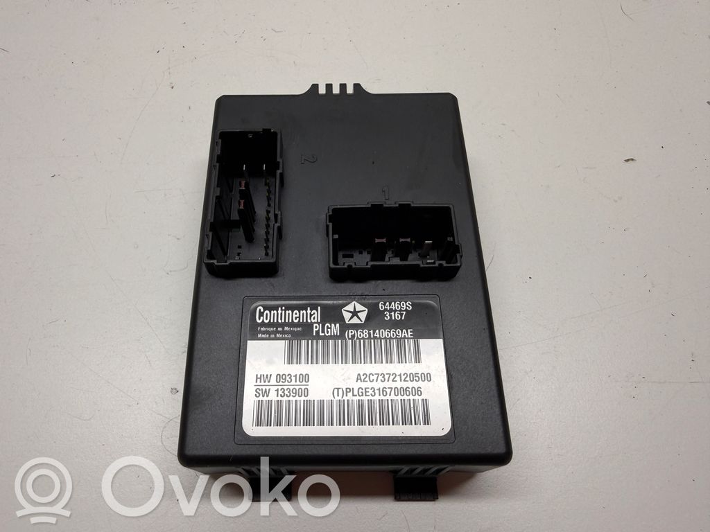 Dodge Durango III Unidad de control/módulo del maletero/compartimiento de carga 