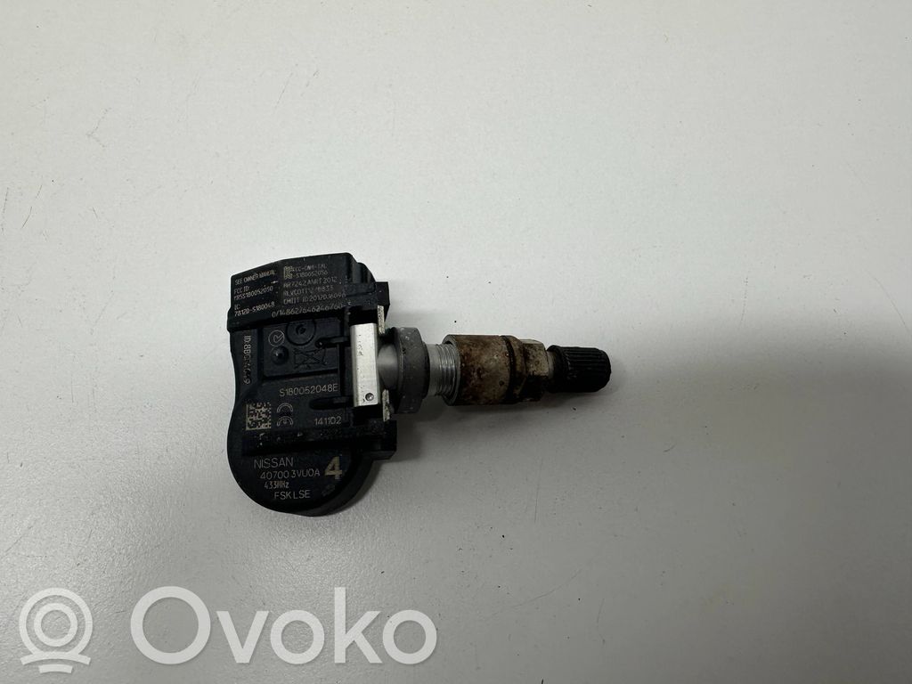 Nissan Qashqai Sensor de presión del neumático 