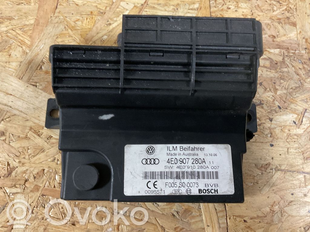 Autres unités de commande / modules   4E0907280A,F005S00073,4E0910280A