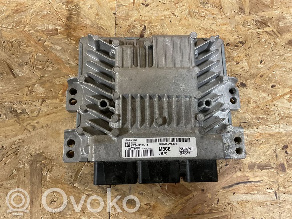 Engine control unit/module   7M5112A650BCE,J38AC