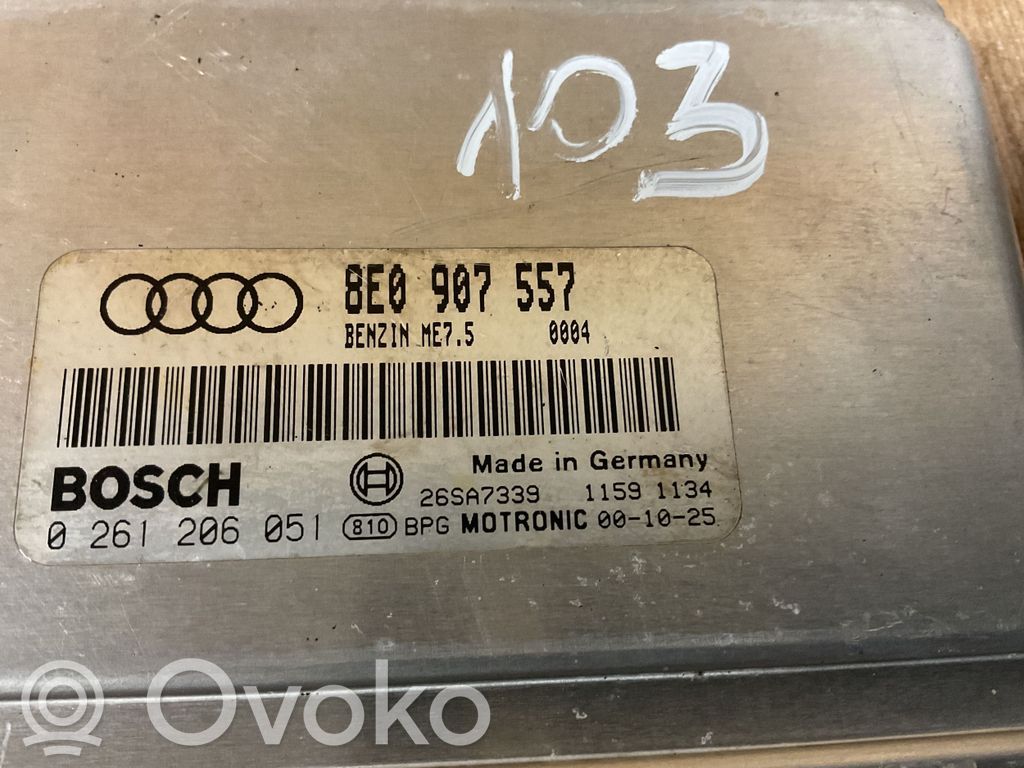Audi A4 S4 B6 8E 8H Unitate/modul de control motor 