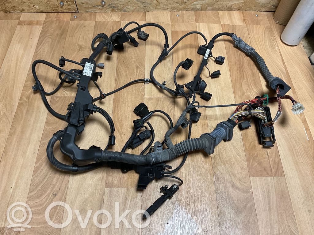 BMW 5 E60 E61 Проводка двигателя 