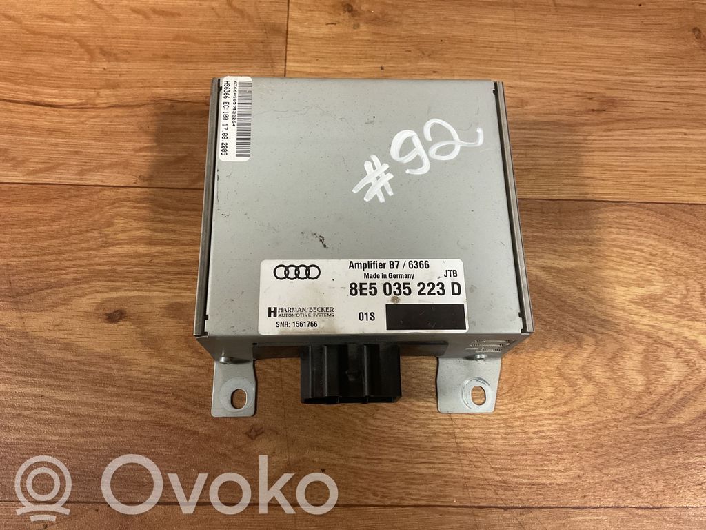 Audi A4 S4 B7 8E 8H Amplificatore 