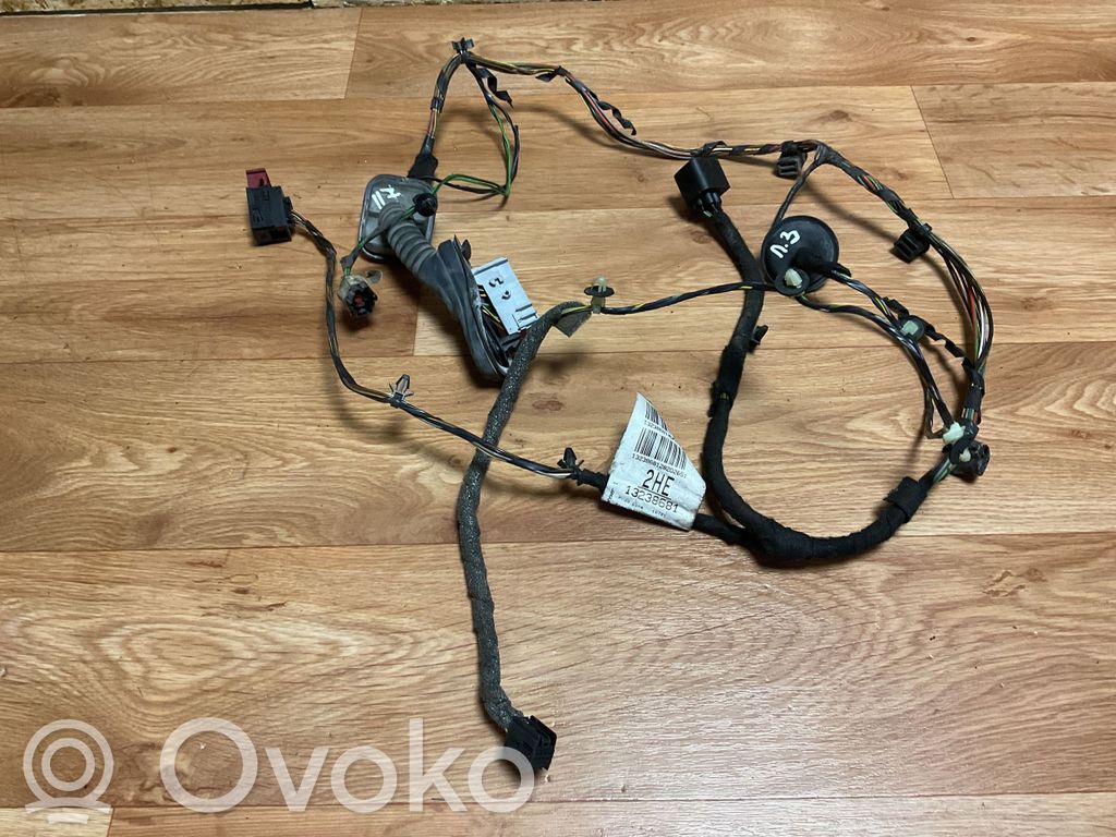 Opel Insignia A Cableado de puerta trasera 