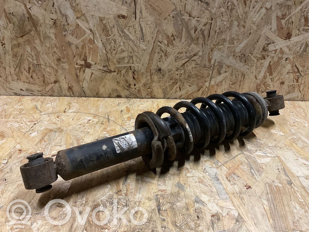 Peugeot 407 Rear shock absorber with coil spring 