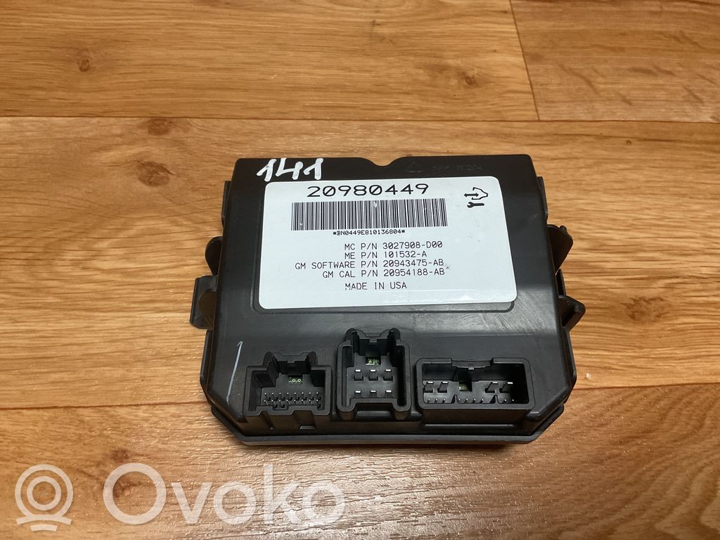 Opel Insignia A Other control units/modules 