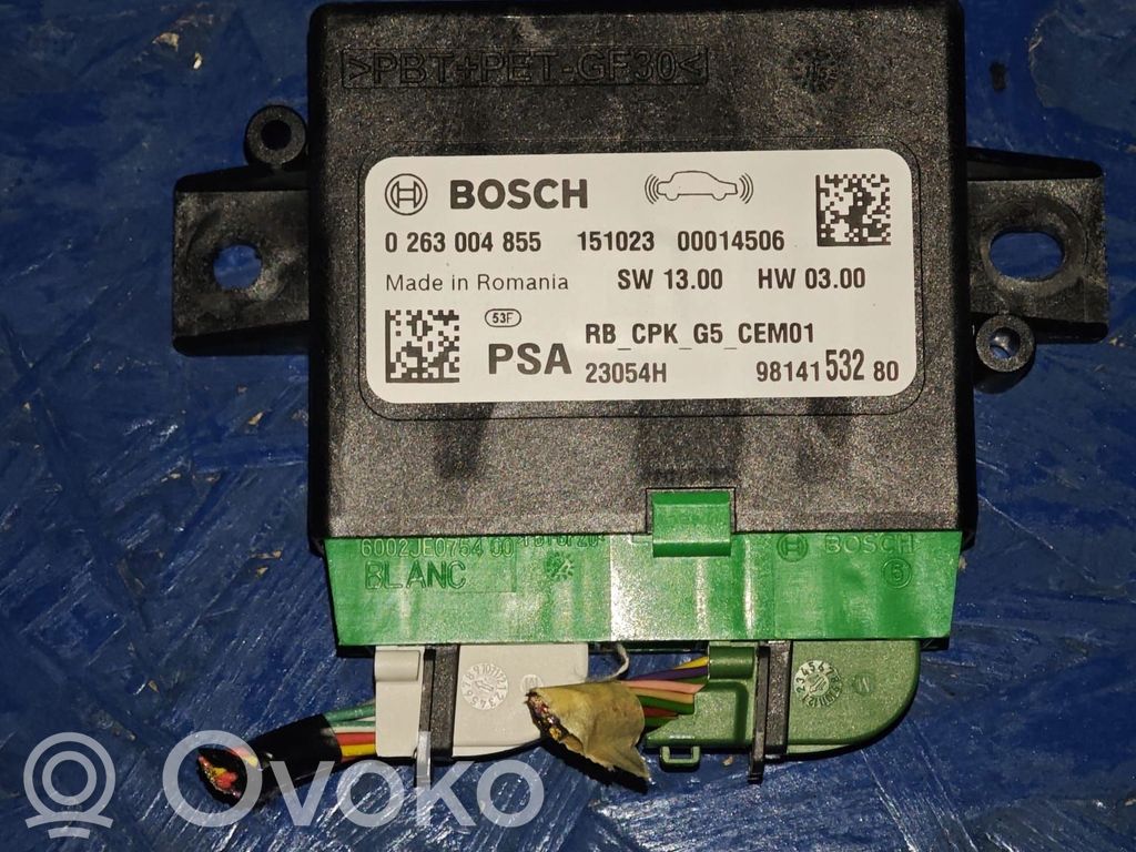 Sensor interruptor de luz de marcha atrás   0263004855