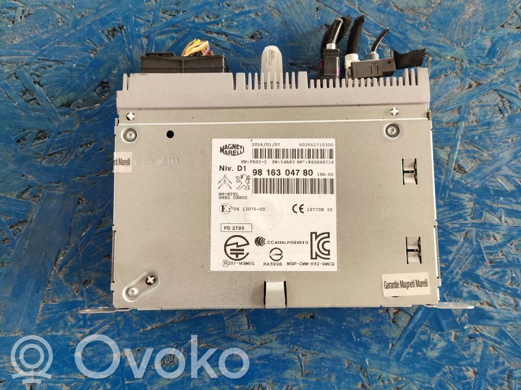 AC ACECA II Panel / Radioodtwarzacz CD/DVD/GPS 