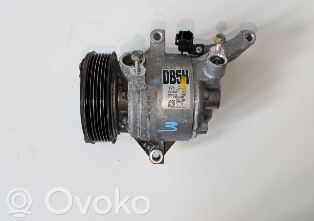 Air conditioning (A/C) compressor (pump)   DB5H61450,DKV09Z,T965223A