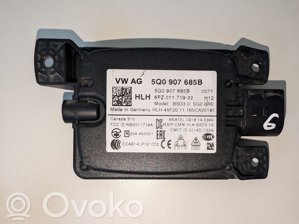 Lichtsensor   5Q0907686B,5Q0907685B,6PZ01171922