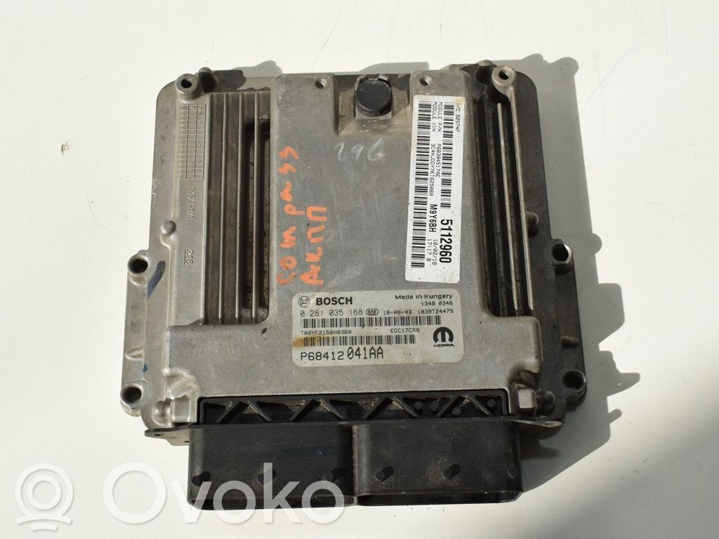 Jeep Compass Engine control unit/module ECU 