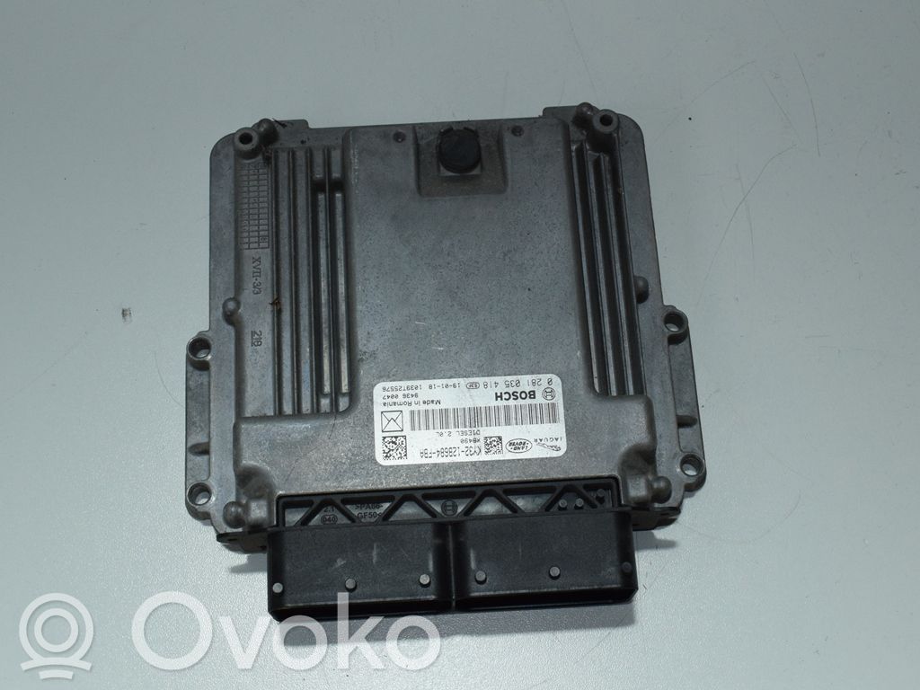 Engine control unit/module ECU   KY3212B684FBA,0281035418,1039T25576