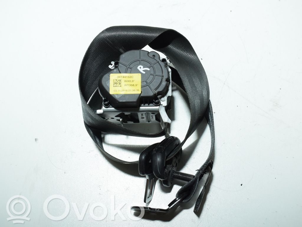 Renault Trafic III (X82) Pas bezpieczeństwa fotela przedniego 