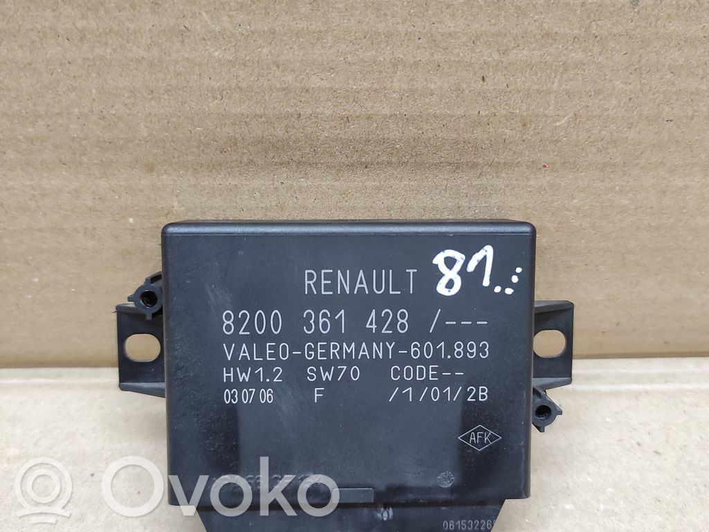 Renault Espace -  Grand espace IV Parking PDC control unit/module 