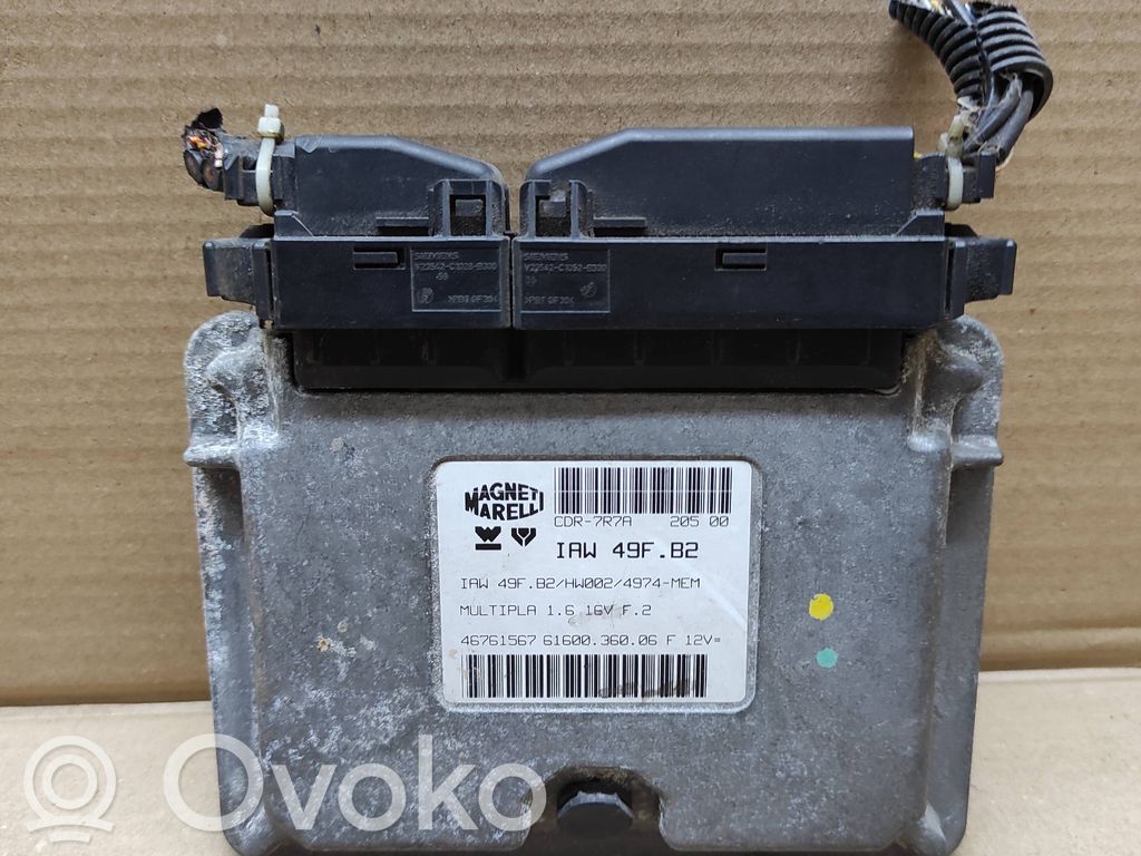 Fiat Multipla Engine control unit/module 