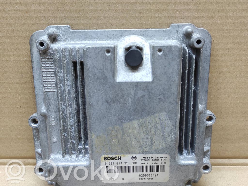 Renault Megane II Engine control unit/module 