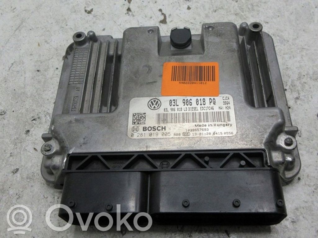 Seat Exeo (3R) Engine control unit/module 