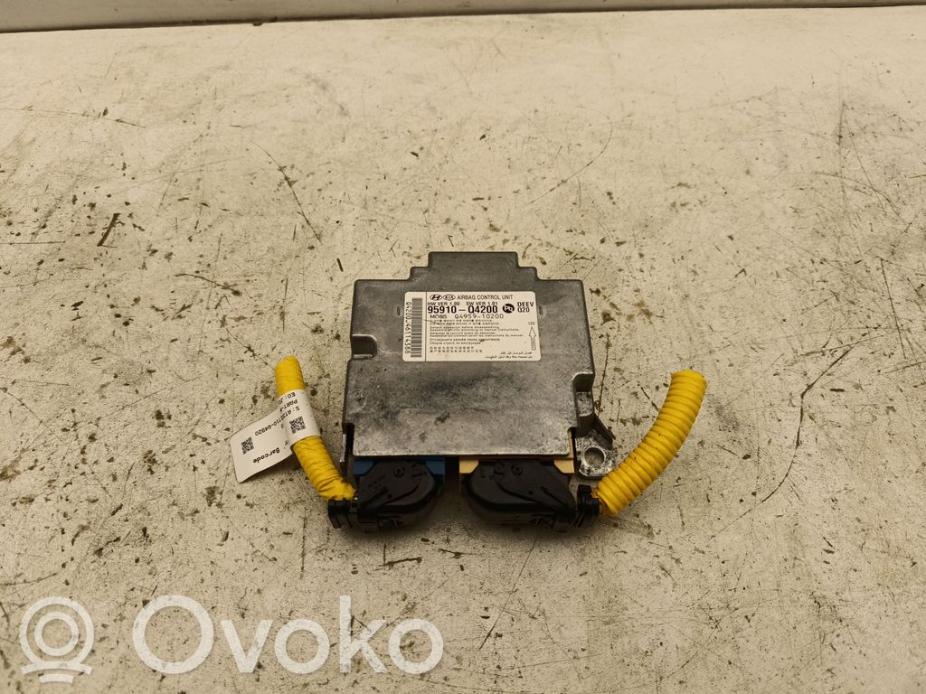 KIA Niro Oro pagalvių valdymo blokas 