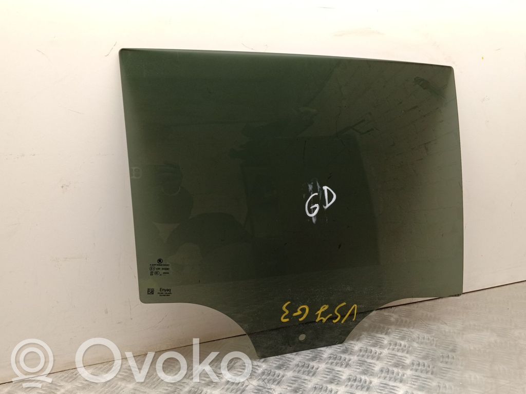 Skoda Enyaq iV Szyba drzwi tylnych 