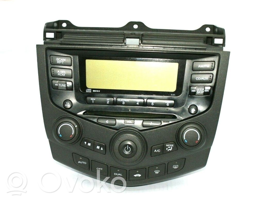 Honda Accord Panel / Radioodtwarzacz CD/DVD/GPS 