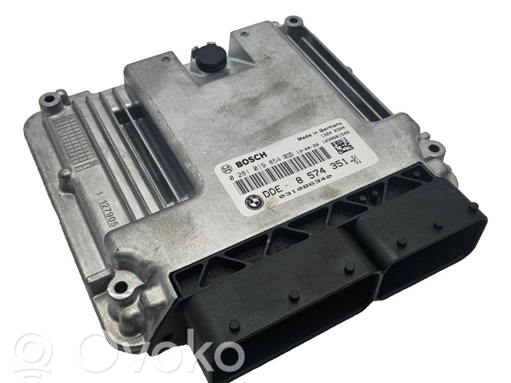 Galios (ECU) modulis   857435101,857435101,DDE857435101,0281019854,DDE857435101