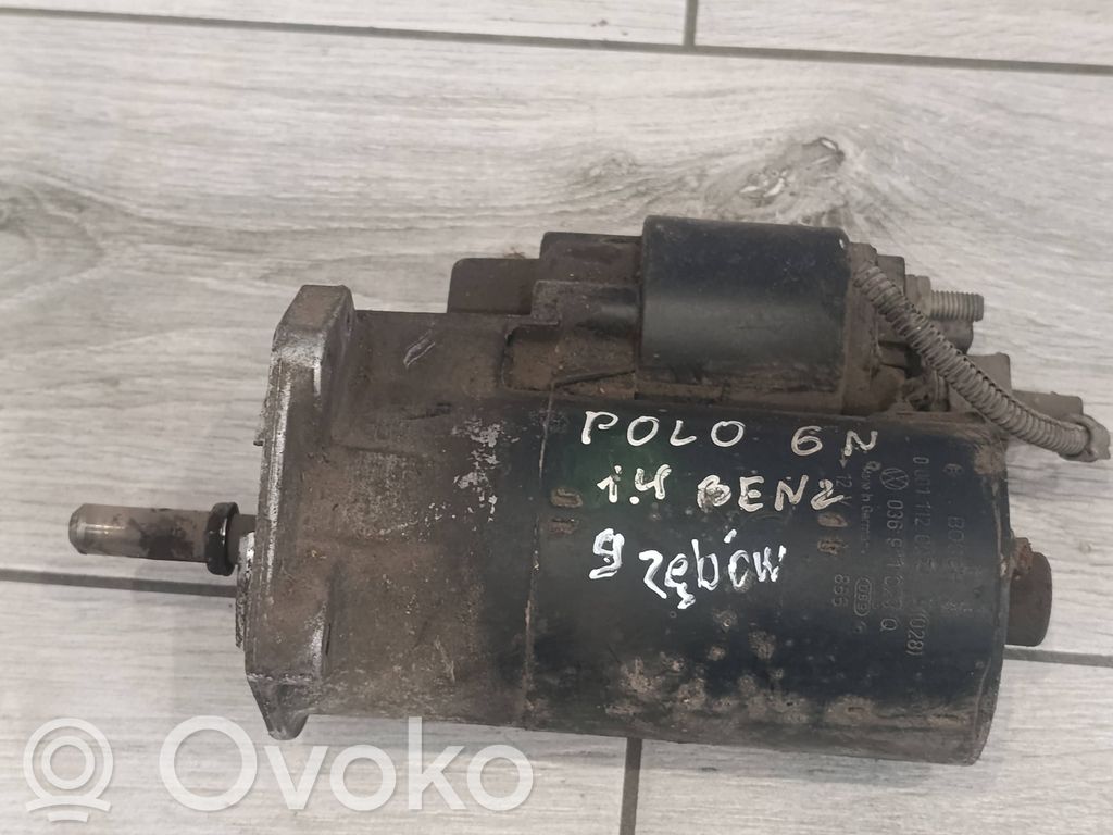 Volkswagen Polo III 6N 6N2 6NF Starteris 