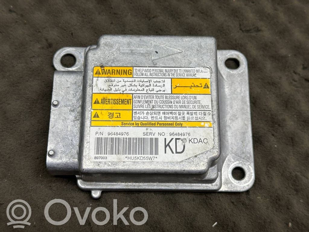 Chevrolet Matiz Airbag control unit/module 