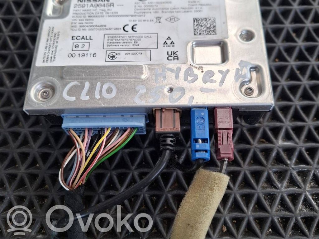 Renault Clio V Other control units/modules 
