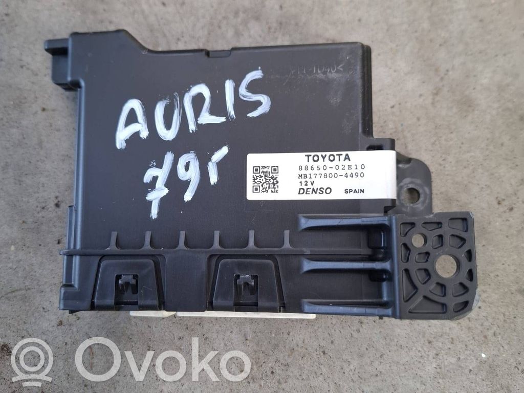 Toyota Auris E180 Other control units/modules 