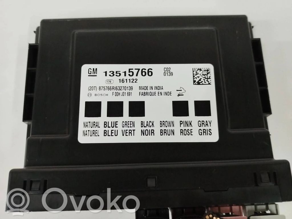 Opel Insignia A Comfort/convenience module 